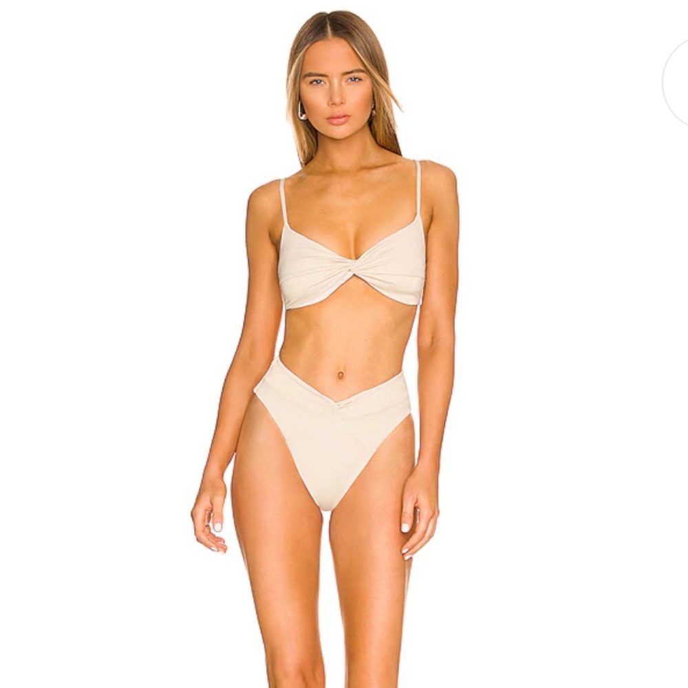 L*Space Shimmer Nancy Lee Bikini Bottom - Picture 3 of 9